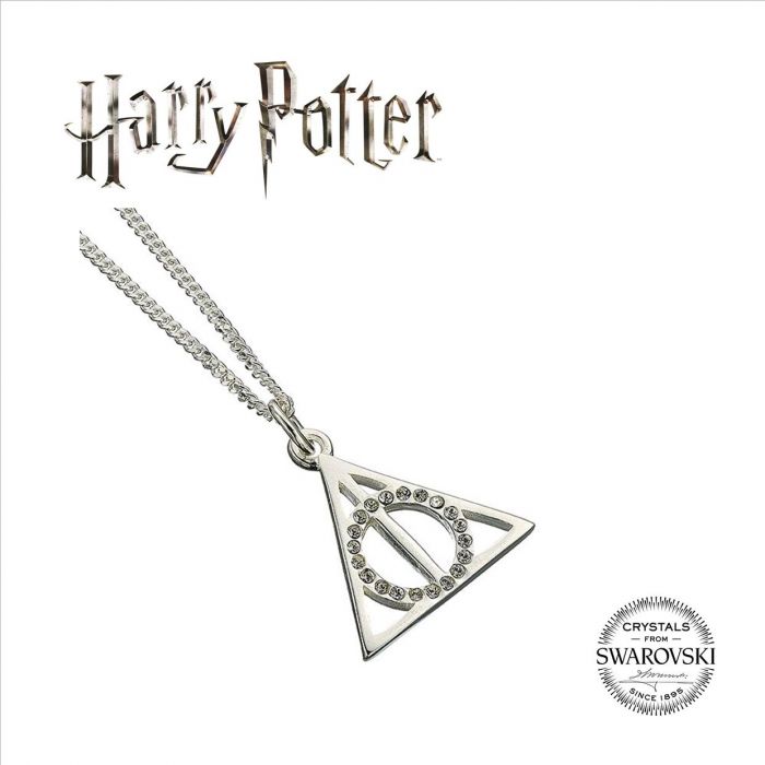 Harry Potter Silver Hallow Death - Necklace - The Blingspot Studio